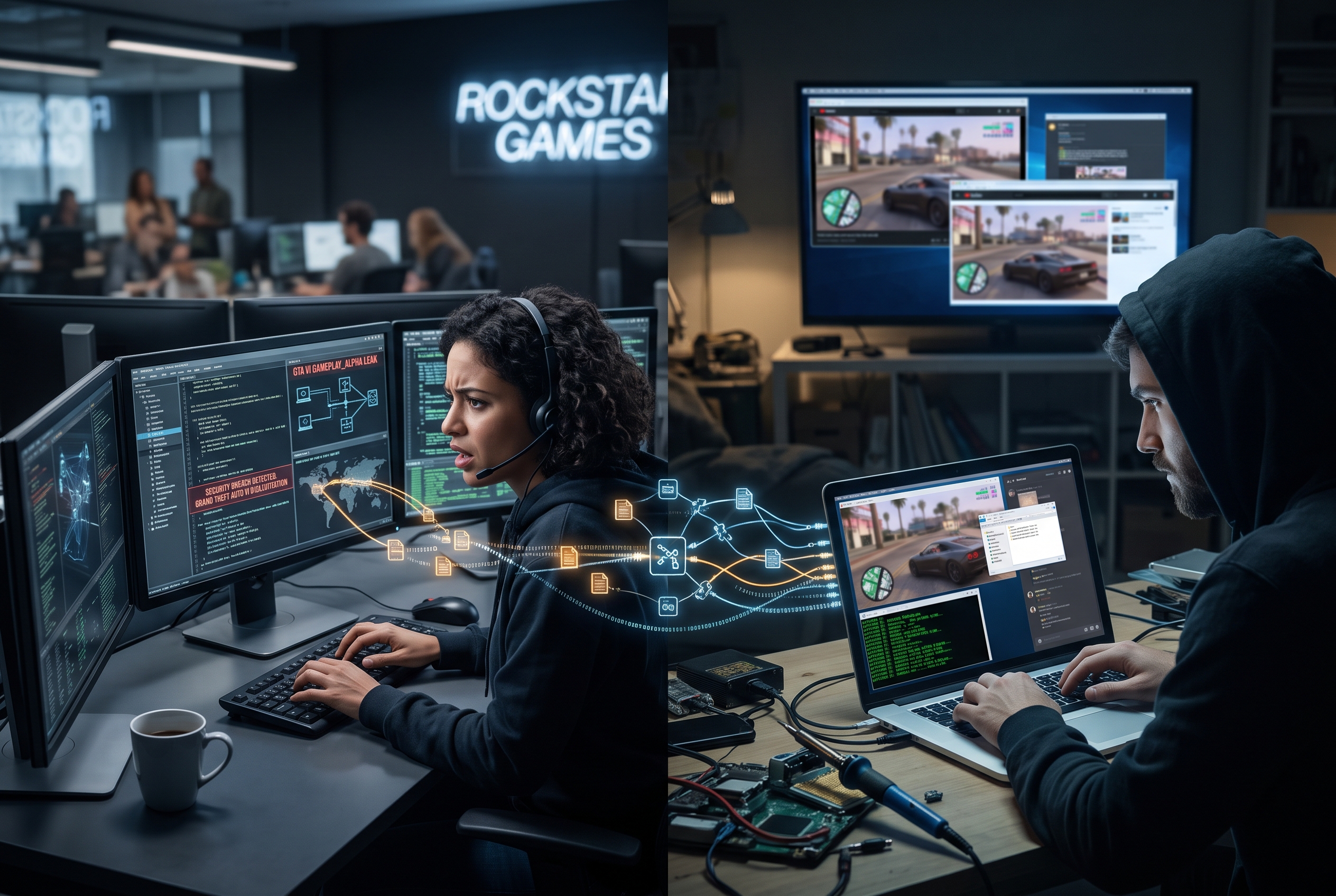 Vazamentos de GTA 6: A Dança das Sombras entre Hackers e Desenvolvedores