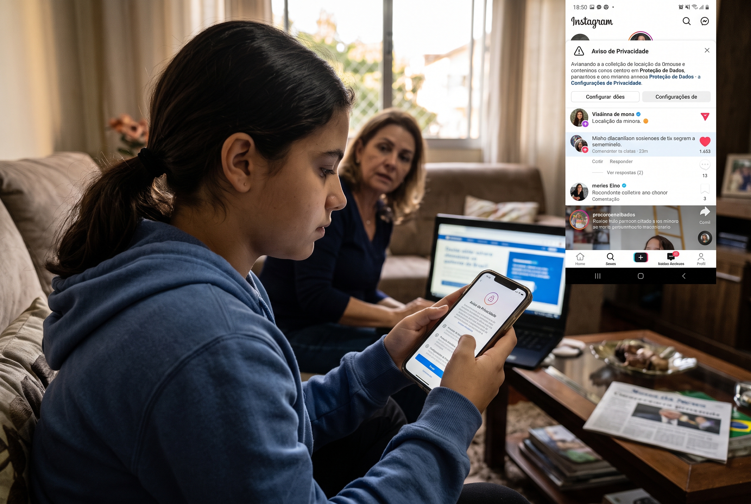 Proteção de Dados de Menores nas Redes Sociais: Um Alerta Urgente