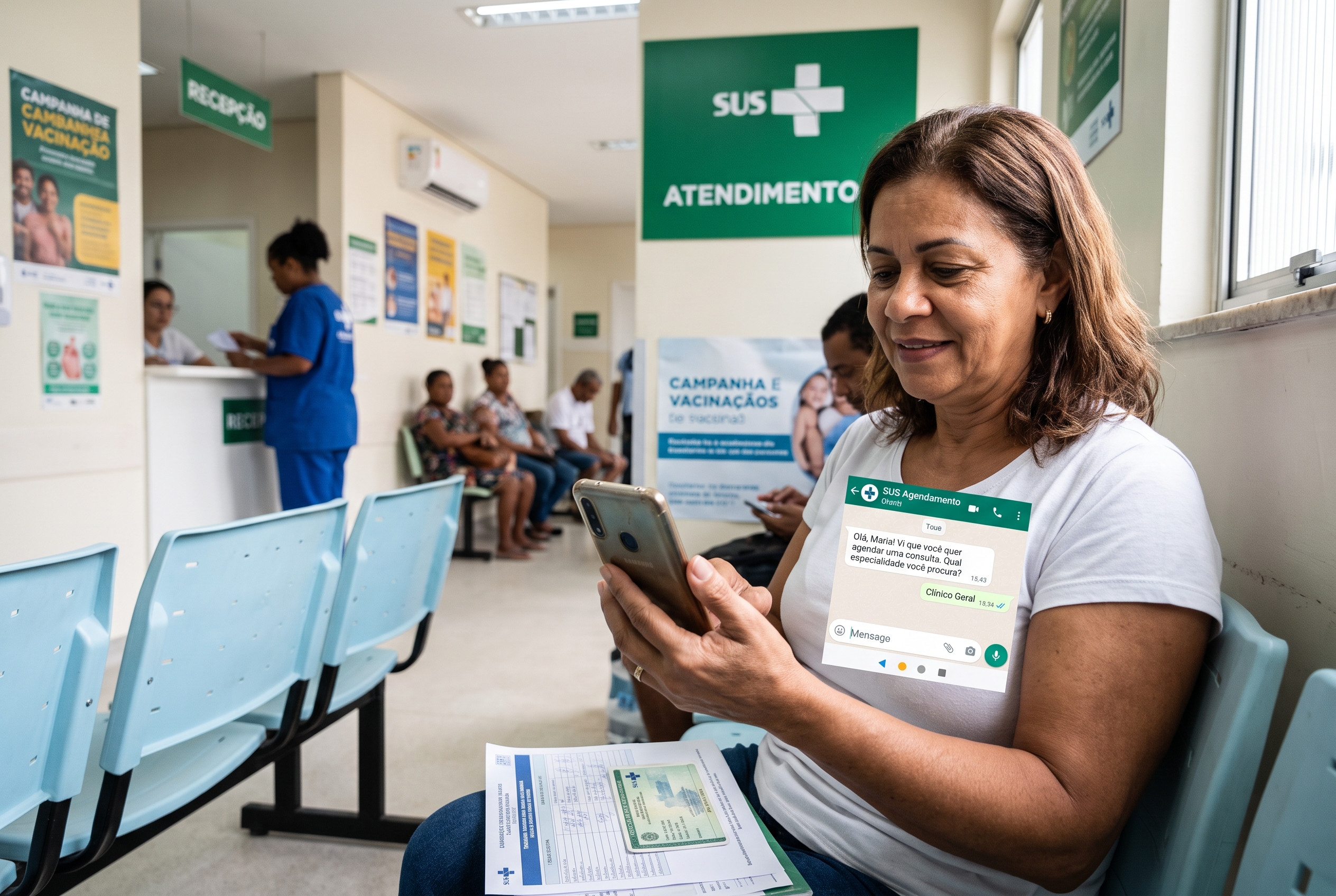 SUS e WhatsApp: A Revolução Digital na Marcação de Consultas